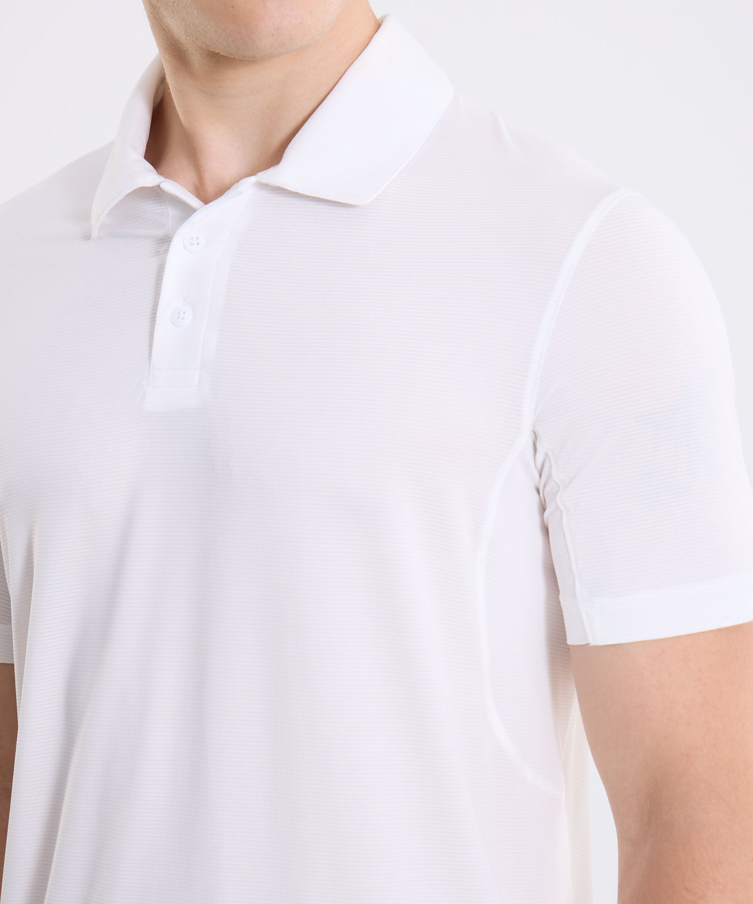 Polo Para Hombre Blanco