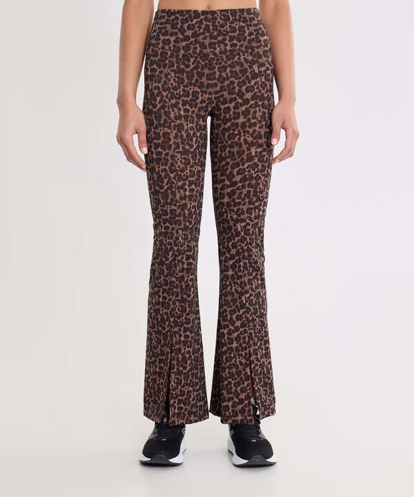 Leggins Para Mujer Cafe image number null
