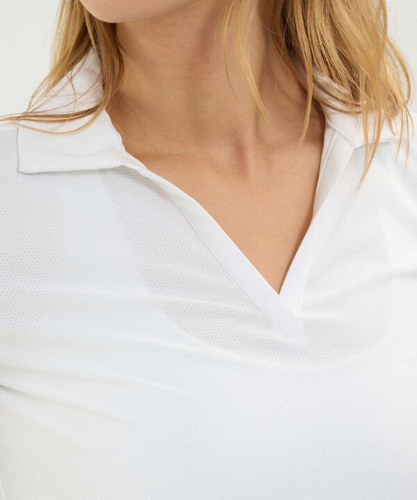 Polo Para Mujer Marfil image number null