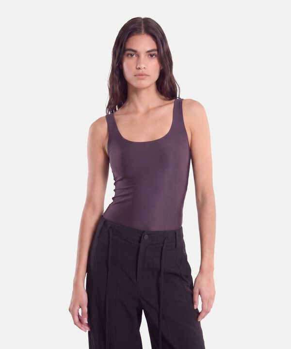 Camiseta Para Mujer Cafe image number null