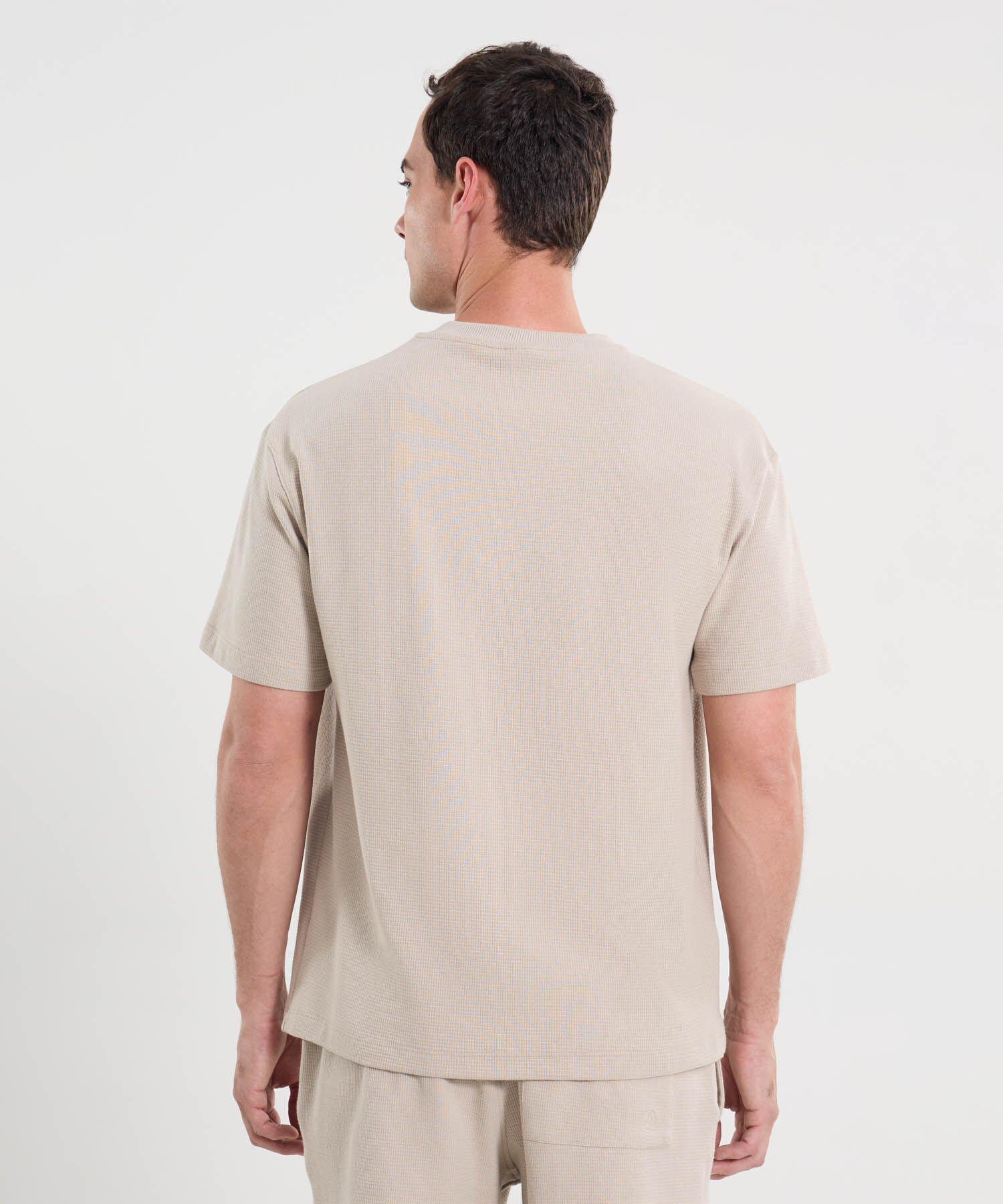 Camiseta Para Hombre Beige