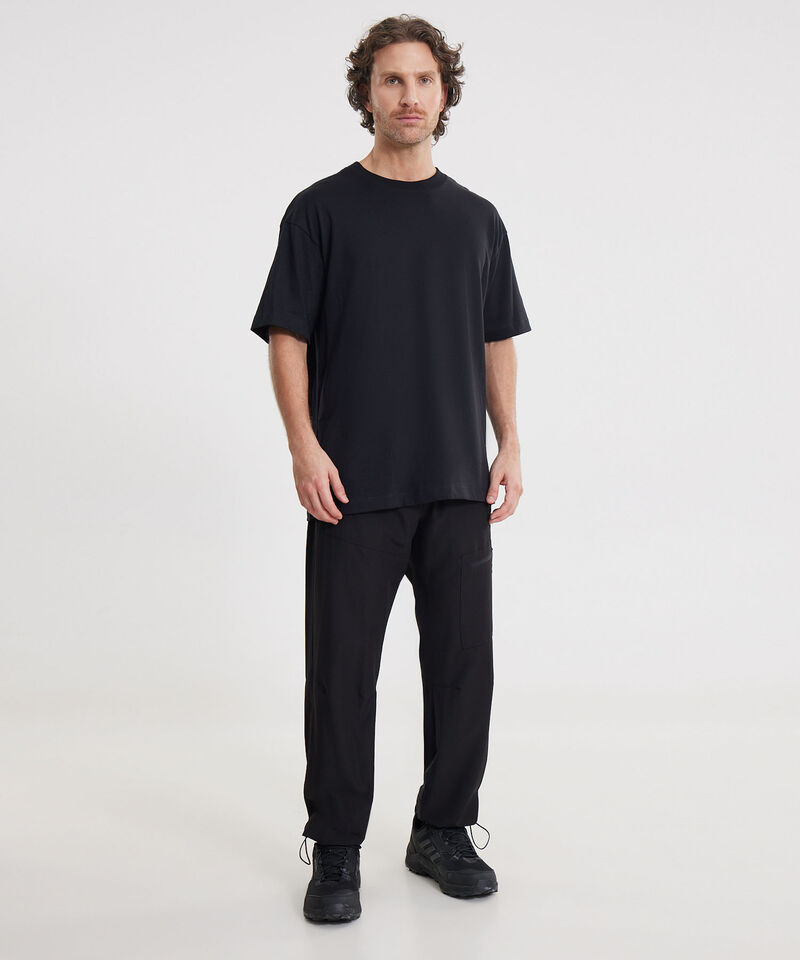 Set Street Básico, Camiseta Oversize Manga Corta y Jogger Outdoor, 