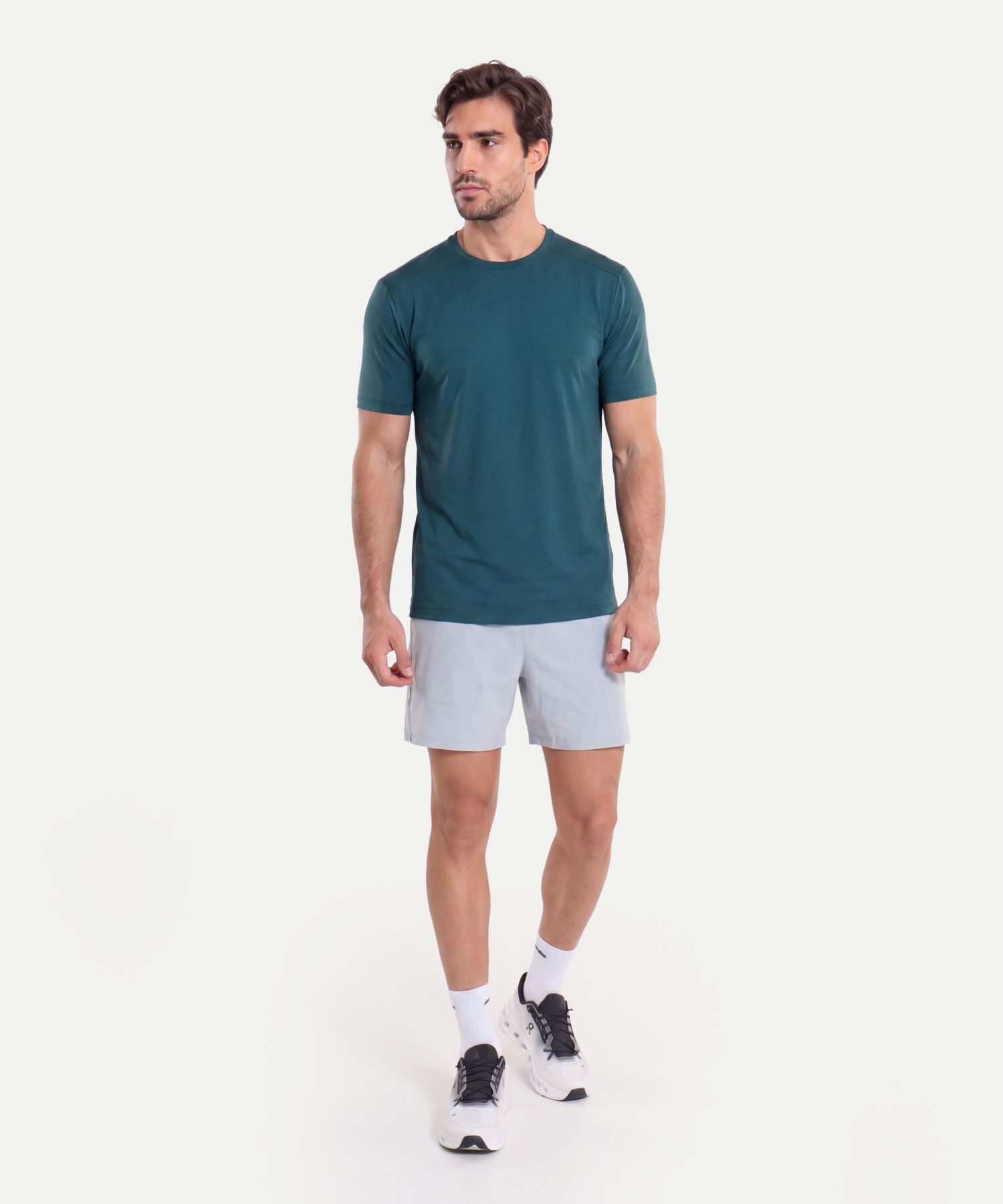 Bermuda Para Hombre Gris