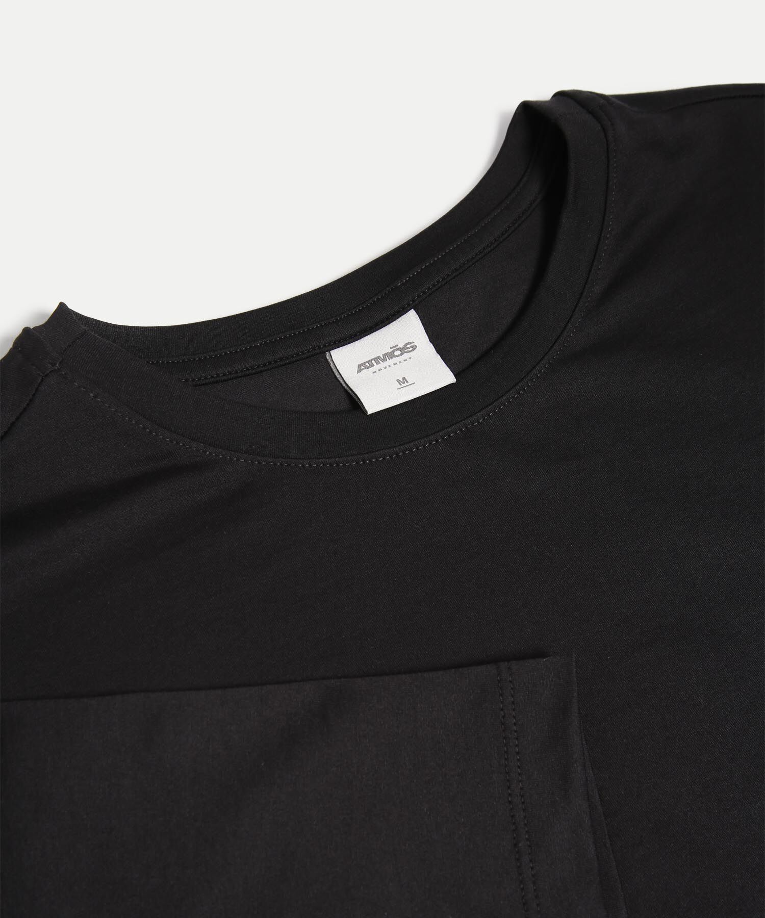 Camiseta Para Hombre Negro