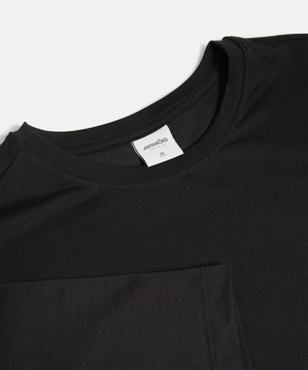Camiseta Para Hombre Negro image number null