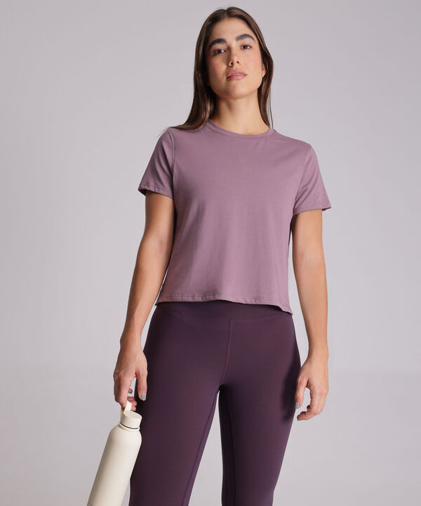 Camiseta Para Mujer Morado image number null