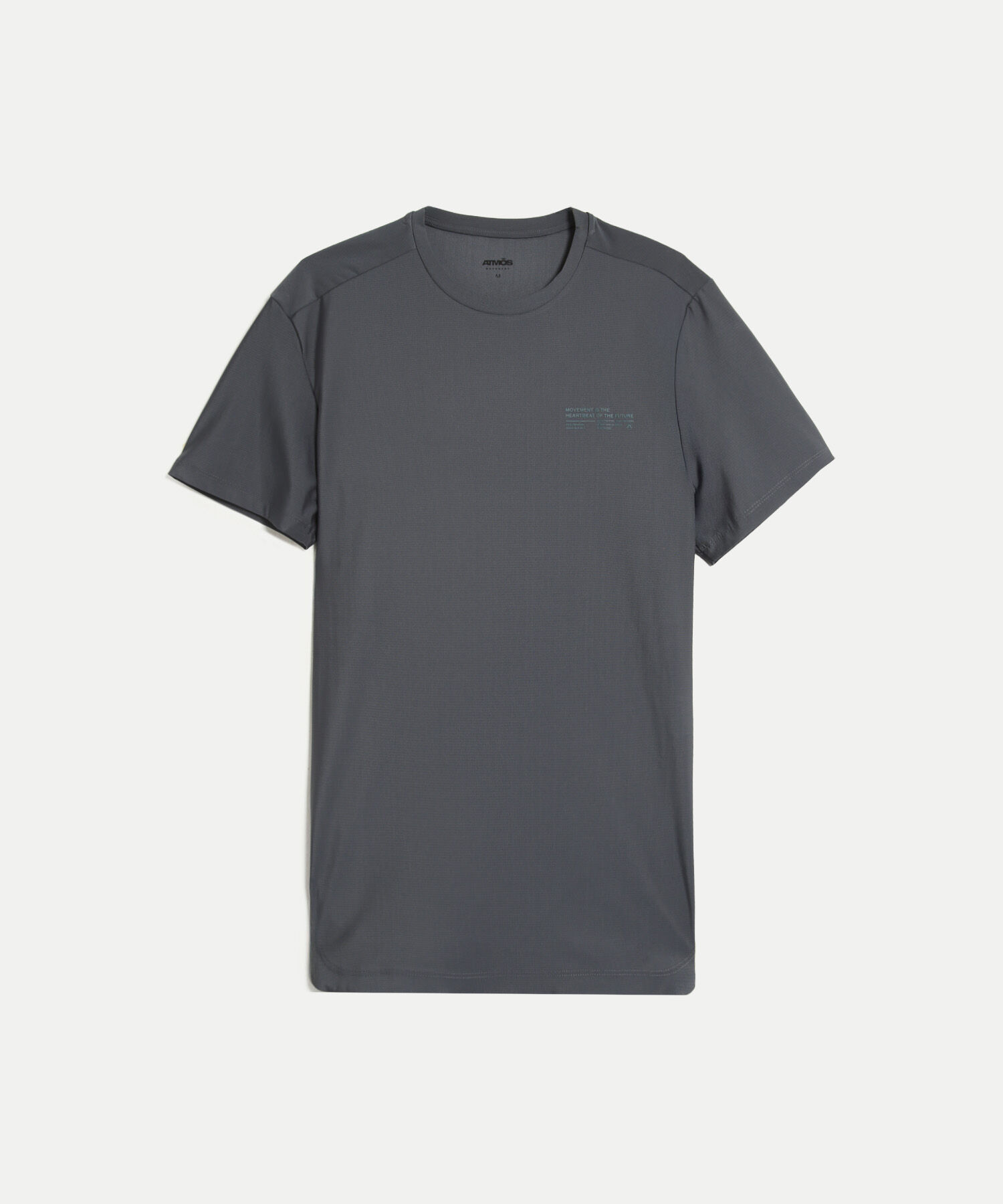 Camiseta Para Hombre GrisOscuro