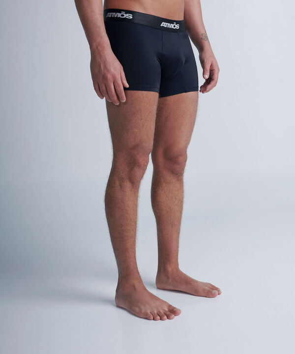 Boxer Para Hombre Negro image number null