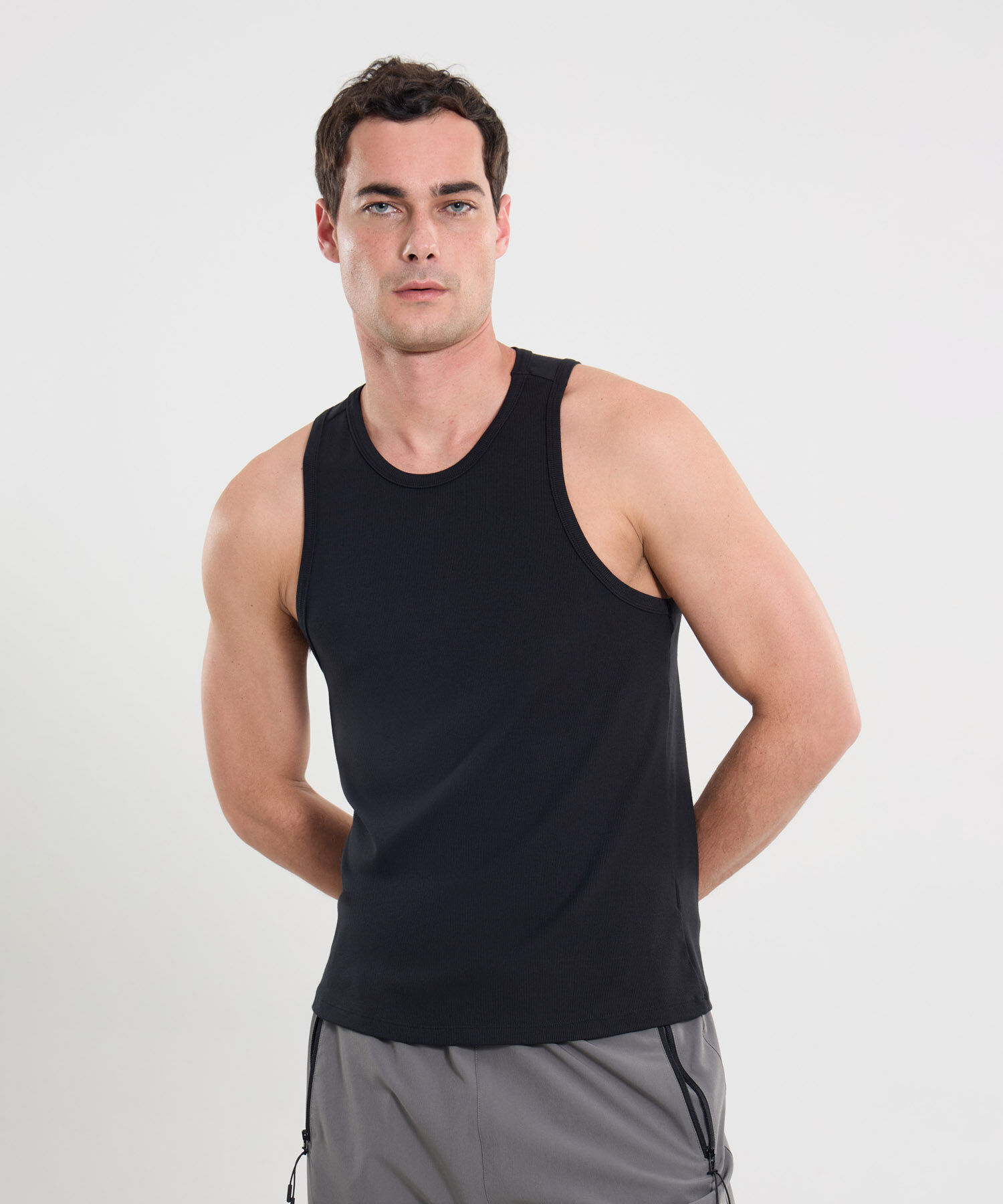 Camiseta Para Hombre Negro
