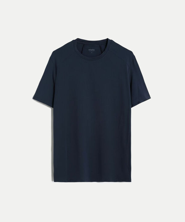 Camiseta Para Hombre AzulOscuro image number null