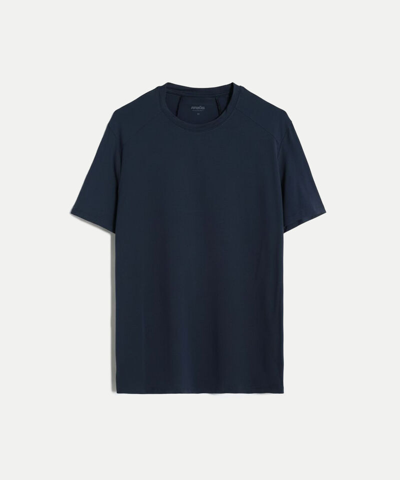 Camiseta Para Hombre AzulOscuro