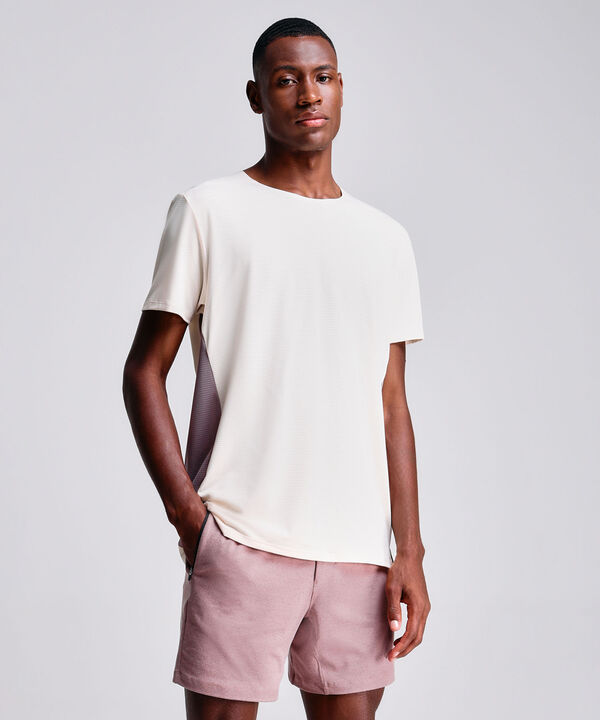 Camiseta Para Hombre Crema image number null
