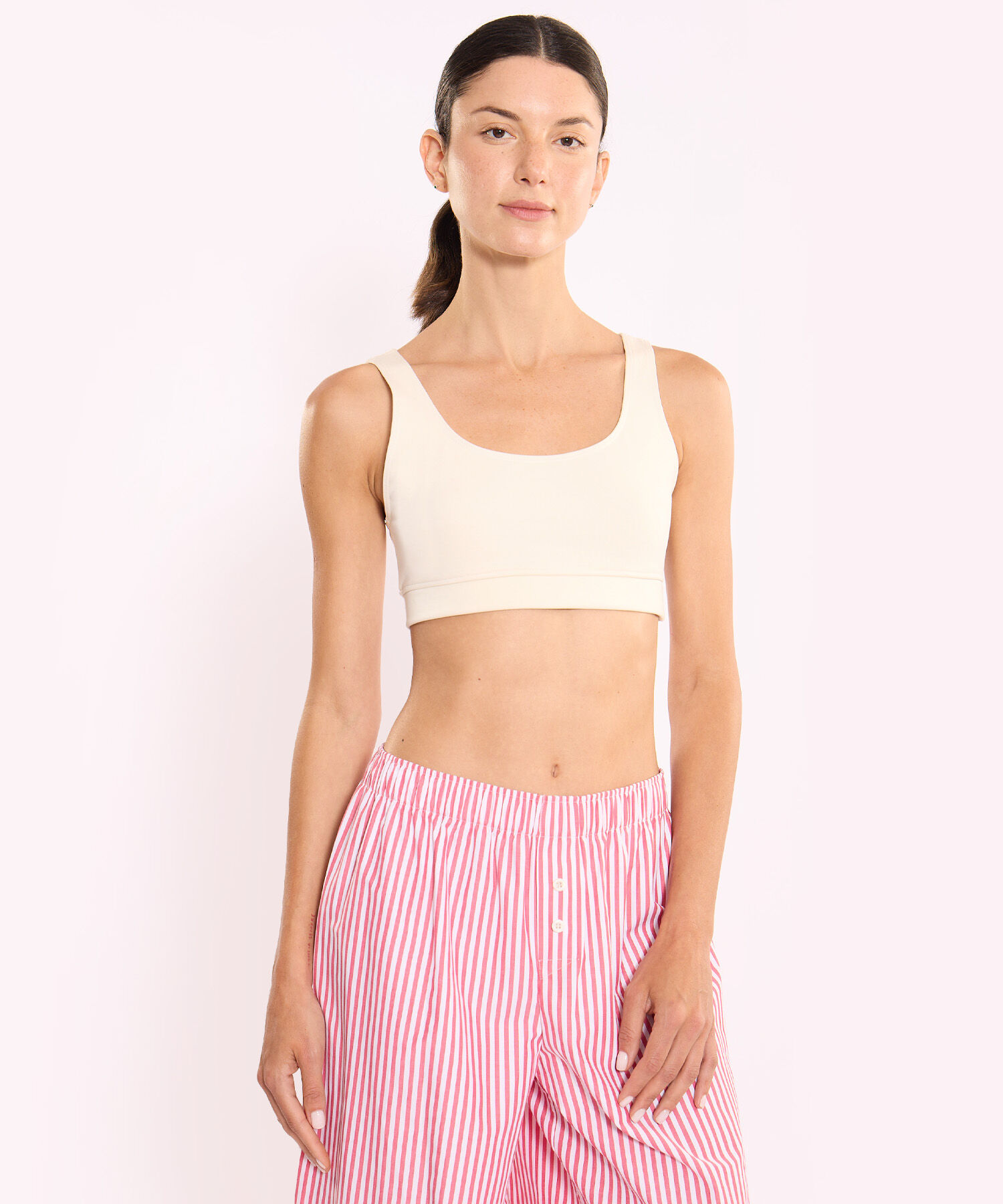 Top Para Mujer Crema