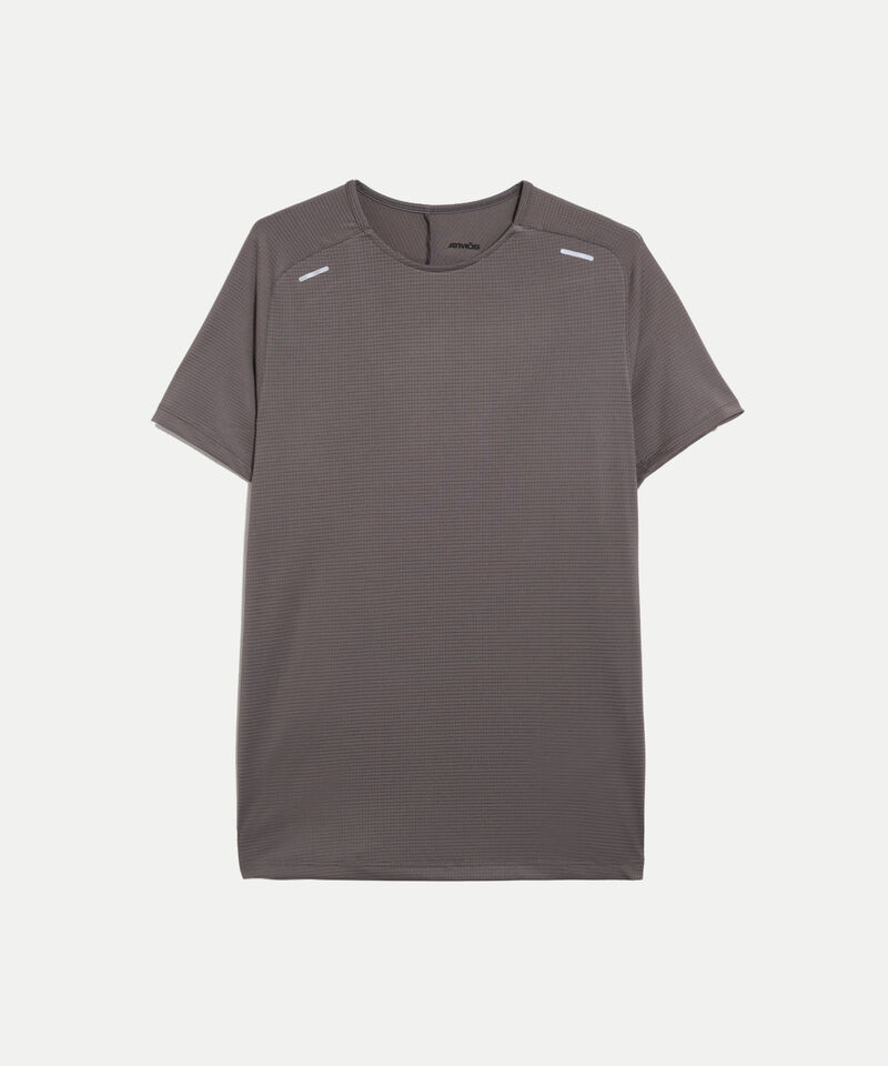 Camiseta Para Hombre GrisOscuro