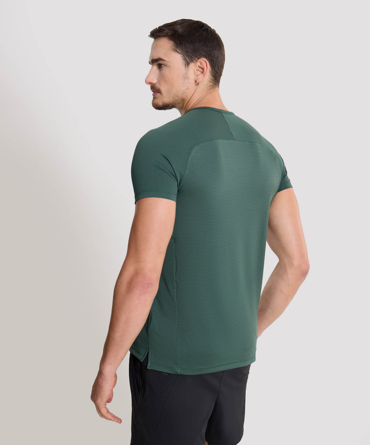 Camiseta Para Hombre Verde