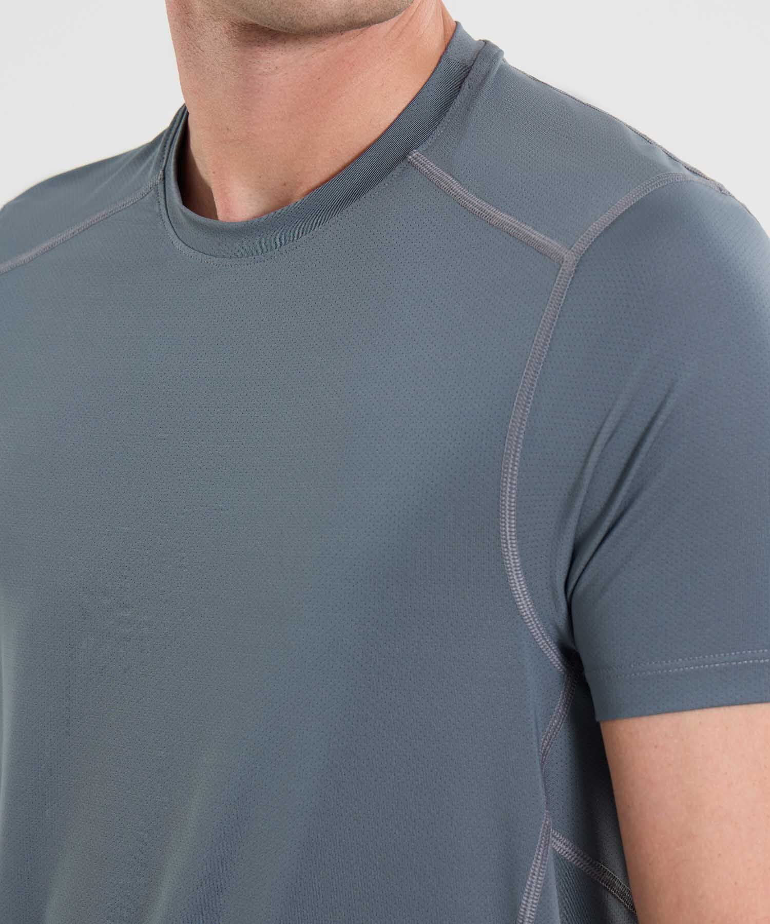Camiseta Para Hombre Gris