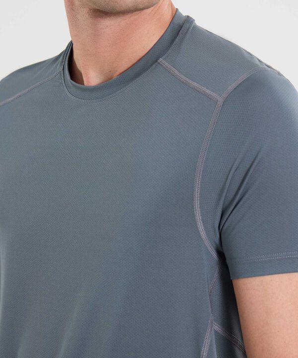 Camiseta Para Hombre Gris image number null