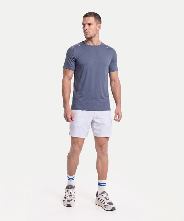 Camiseta Para Hombre AzulPastel