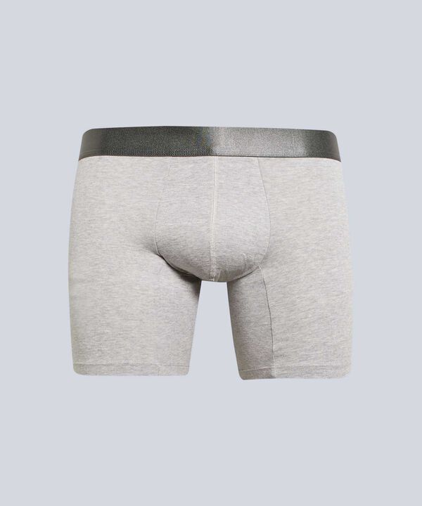 Boxer Para Hombre Gris image number null