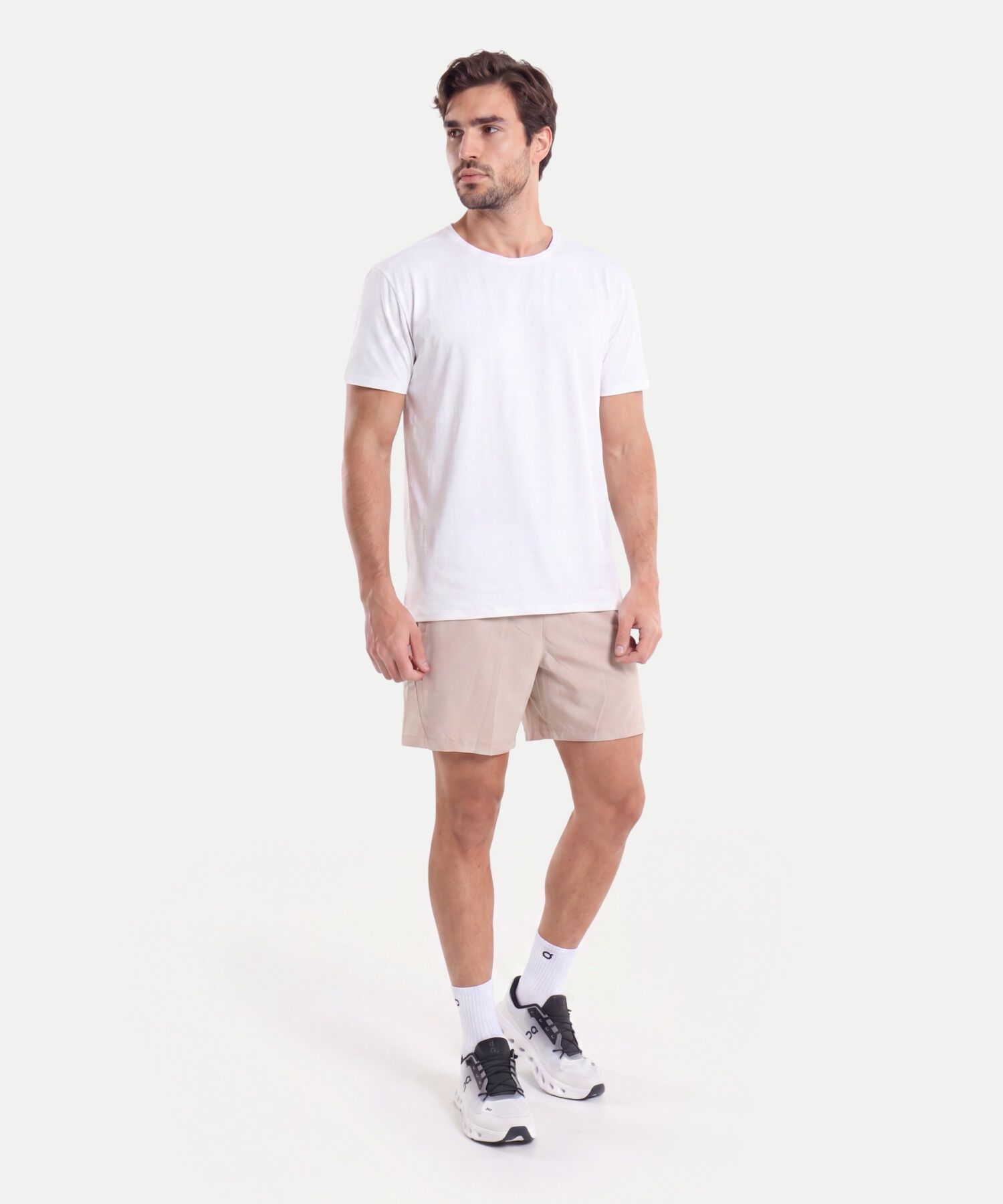 Bermuda Para Hombre Beige