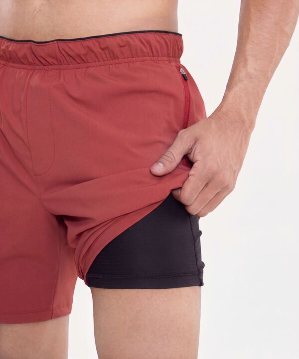 Bermuda Para Hombre Terracota