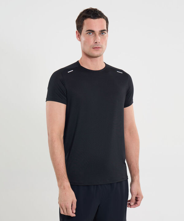 Camiseta Para Hombre Negro image number null