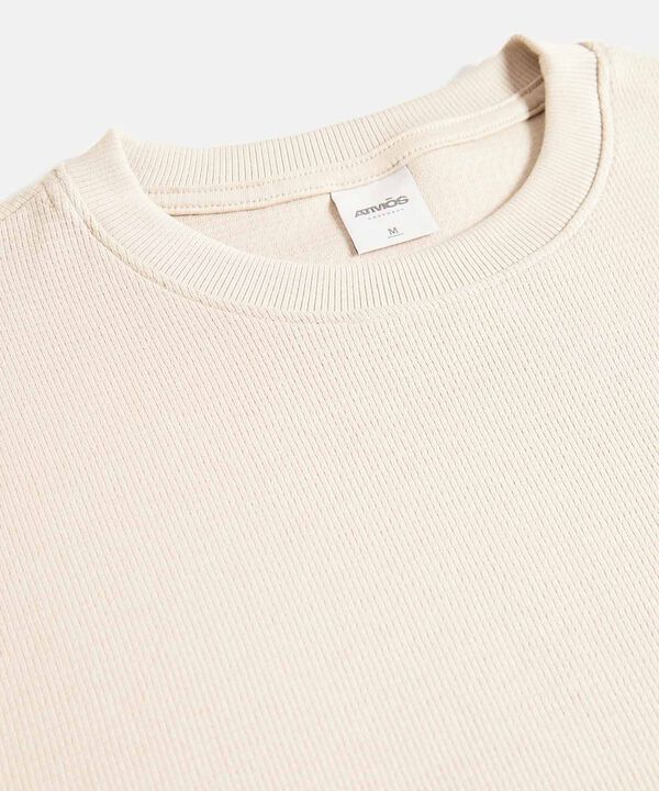 Camiseta Para Hombre Beige image number null