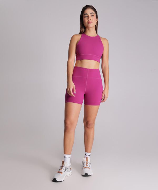 Short Para Mujer Fucsia image number null