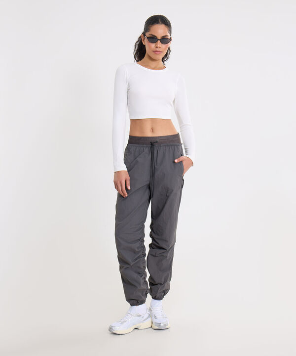 Pantalon Para Mujer Gris image number null