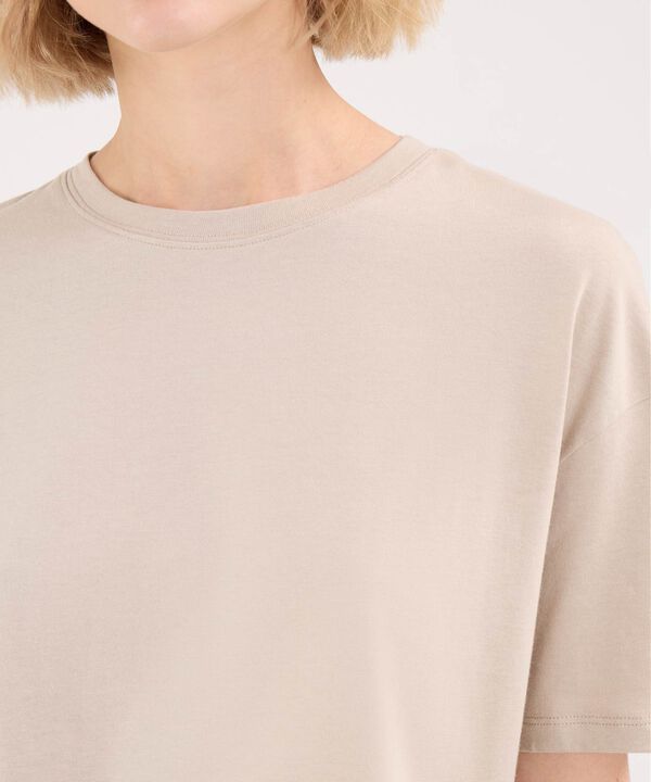 Camiseta Para Mujer Beige image number null
