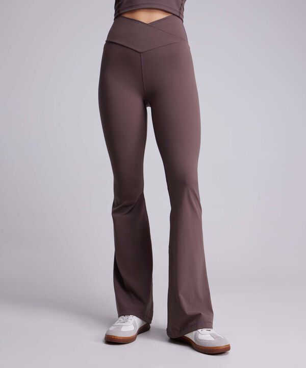 Leggins Para Mujer CafeOscuro image number null
