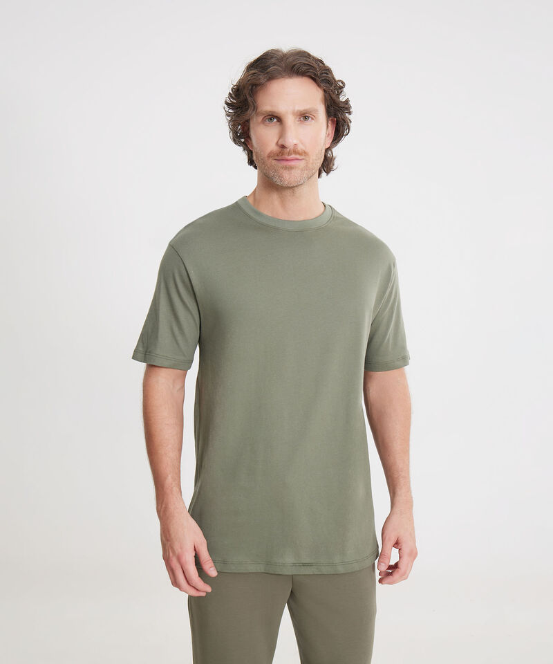 Camiseta Para Hombre Verde