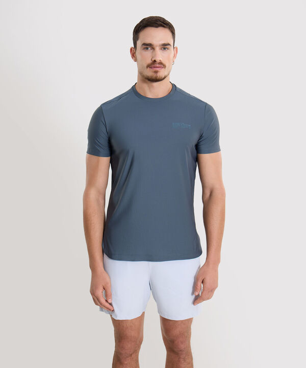 Camiseta Para Hombre GrisOscuro image number null