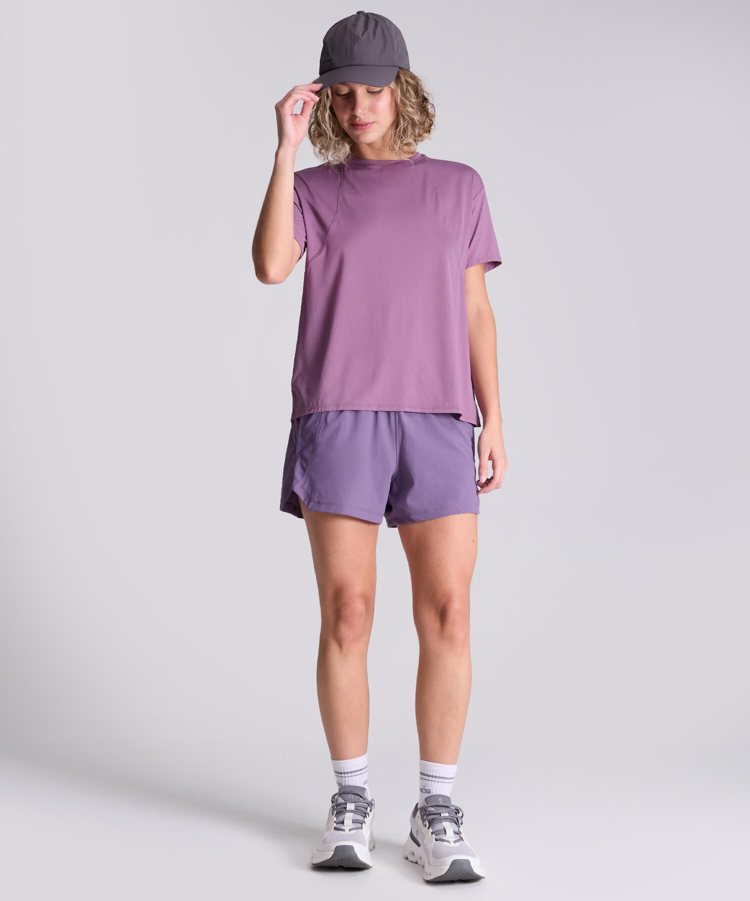 Camiseta Para Mujer Morado
