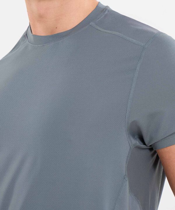 Camiseta Para Hombre Gris image number null