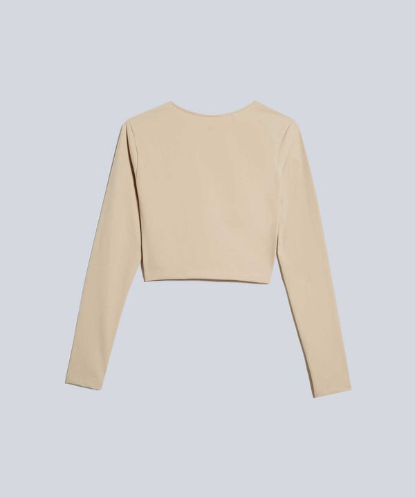 Camiseta Para Mujer Beige image number null