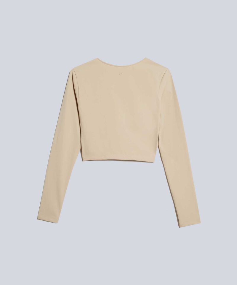 Camiseta Para Mujer Beige