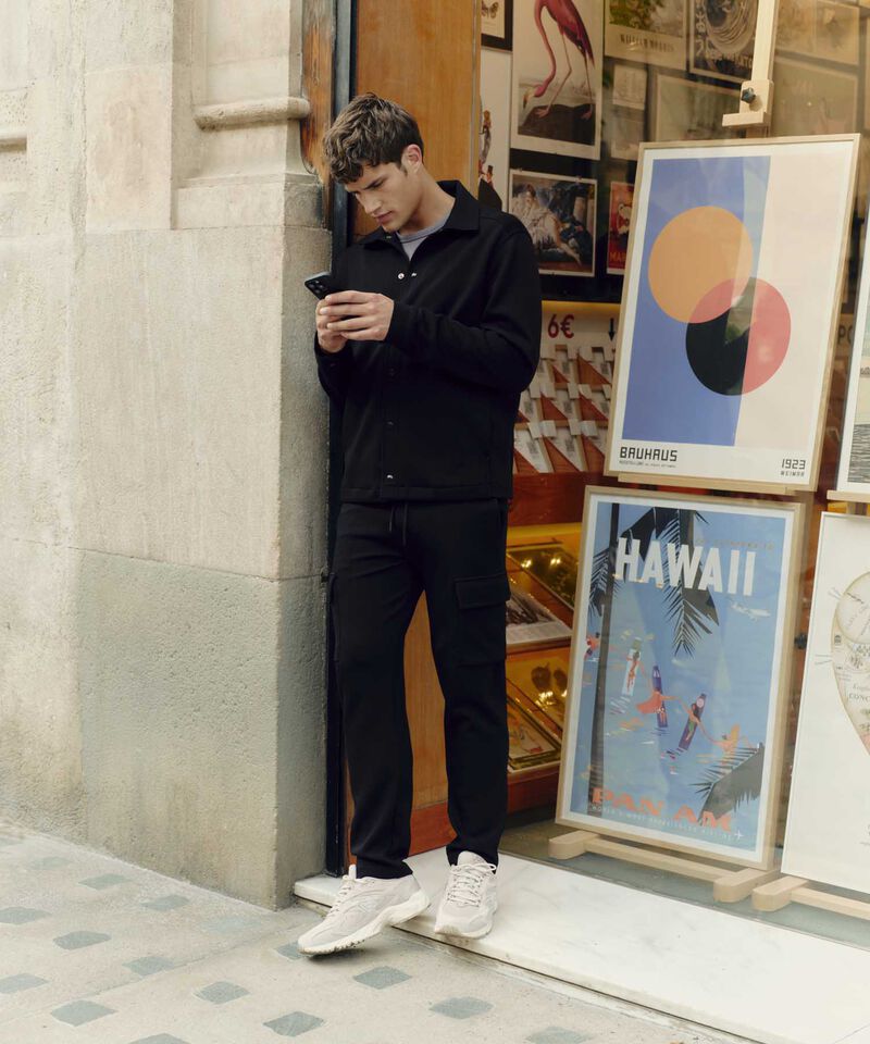 Pantalon Para Hombre Negro