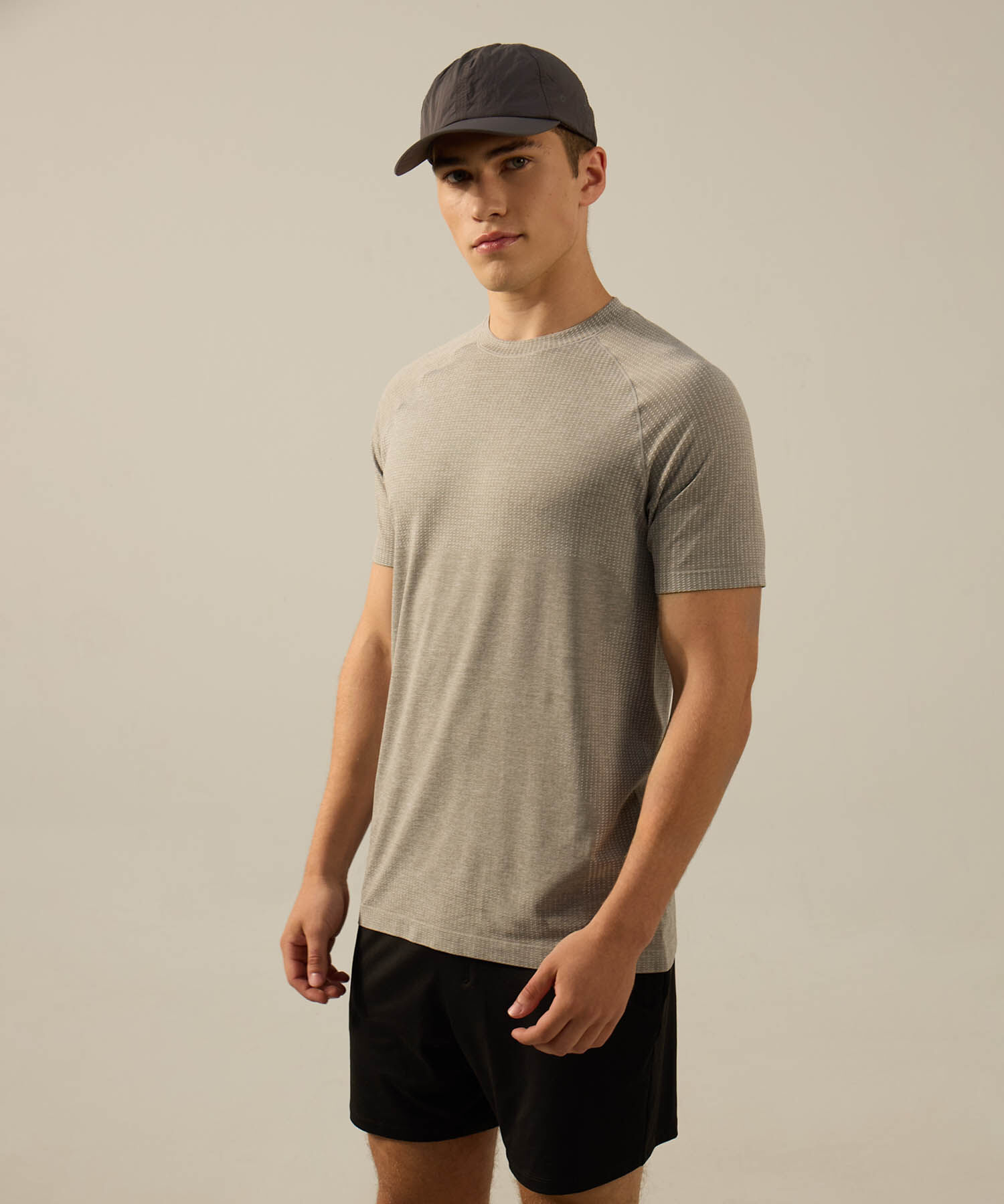 Camiseta Para Hombre Gris