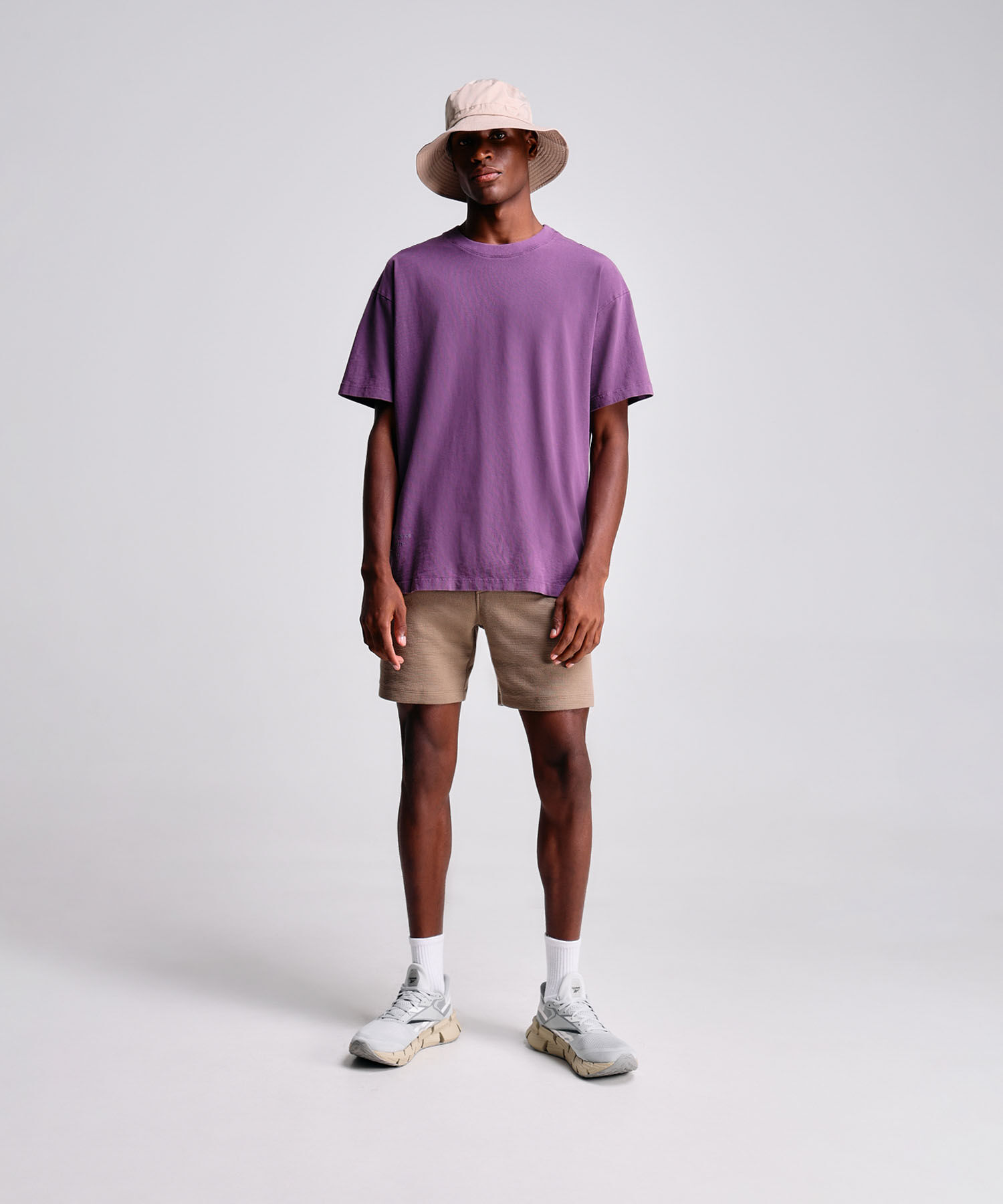 Camiseta Para Hombre Morado