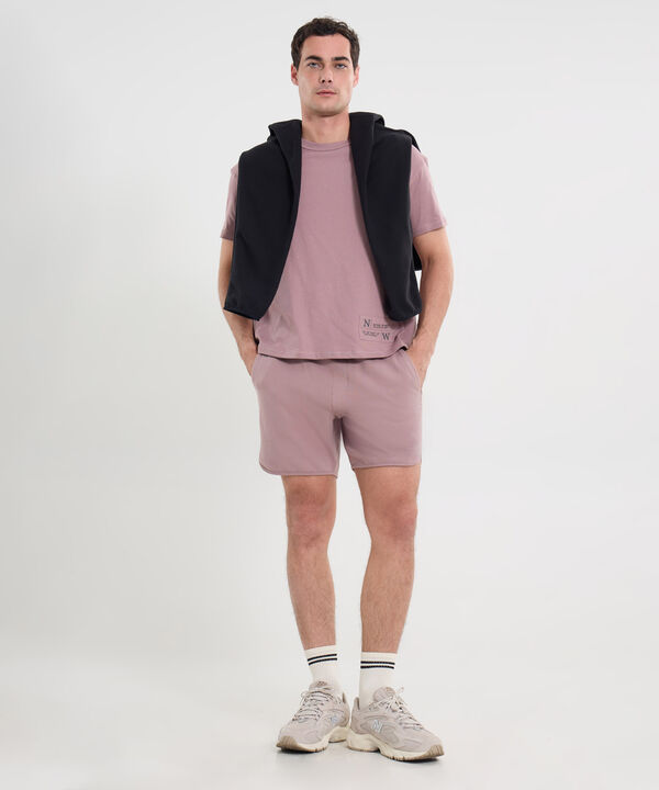 Camiseta Para Hombre Rosado image number null