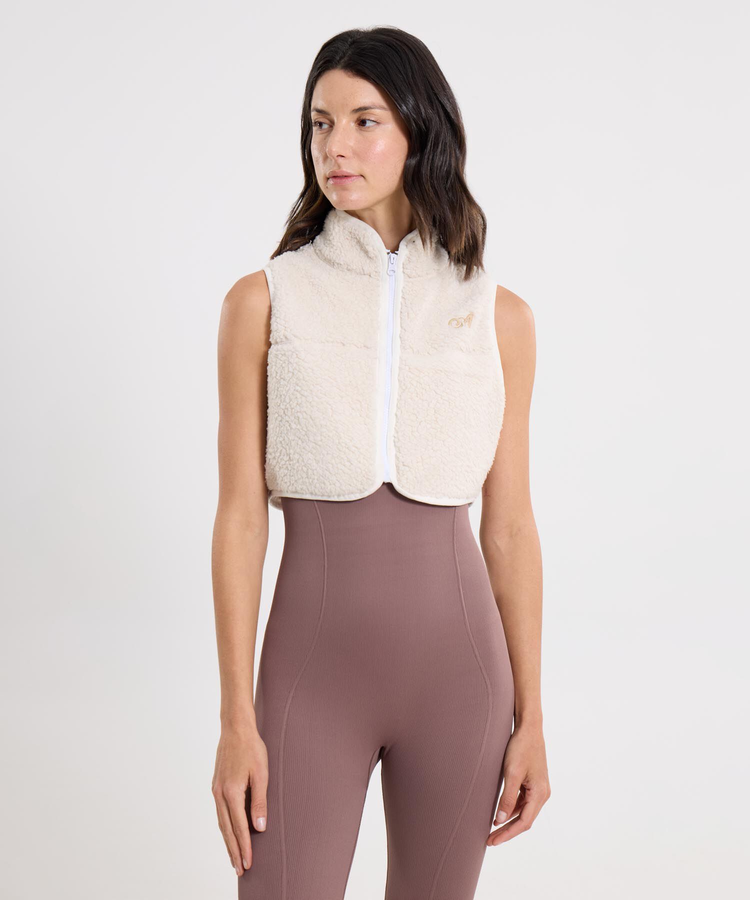 Chaleco Para Mujer Marfil