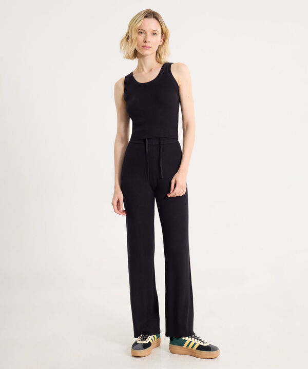 Pantalon Para Mujer Negro image number null