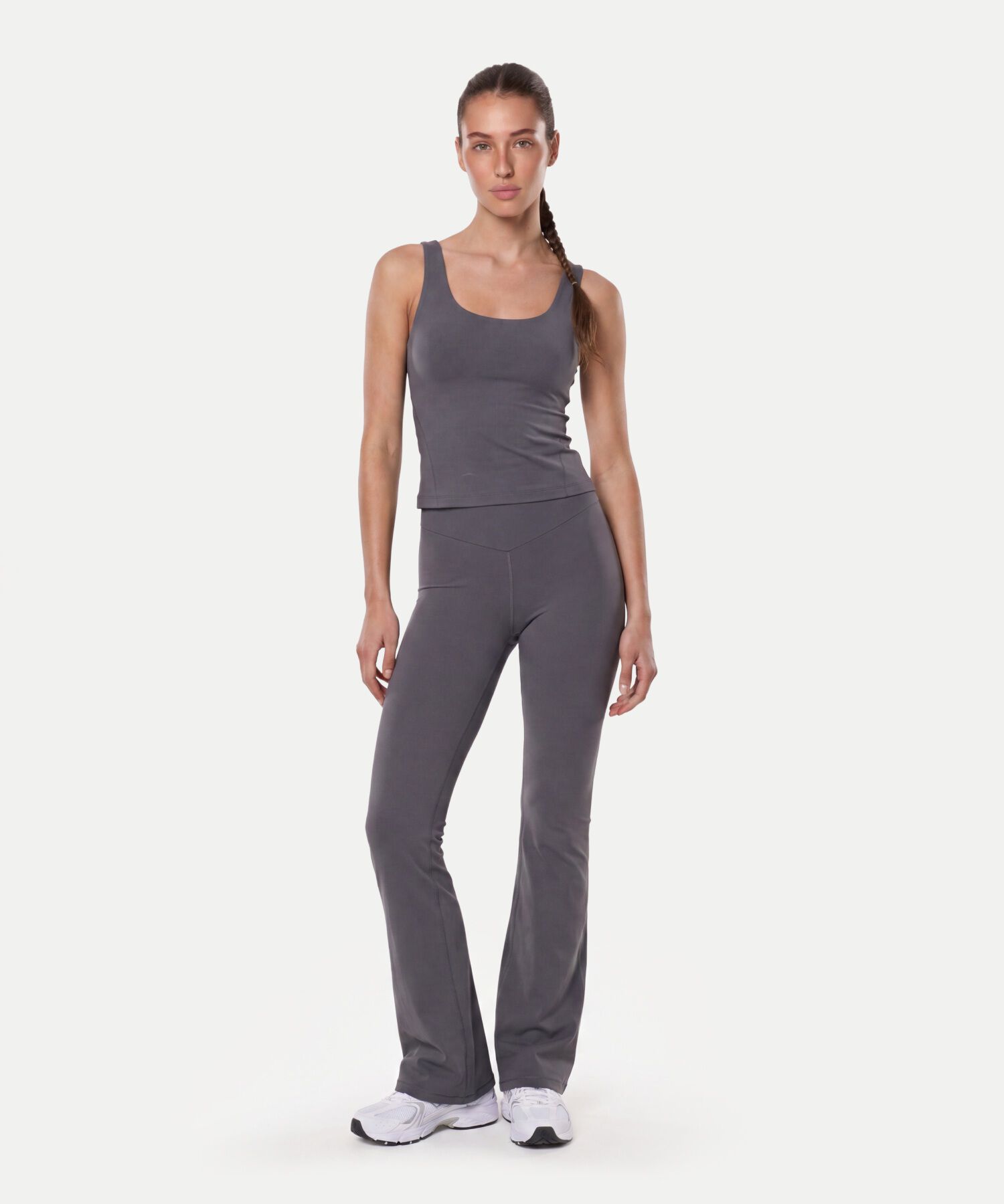 Camiseta Para Mujer Gris