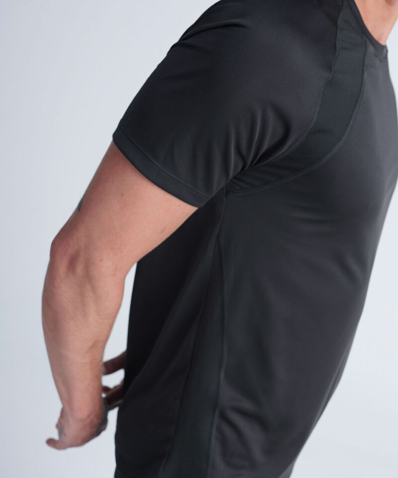 Camiseta Para Hombre Negro