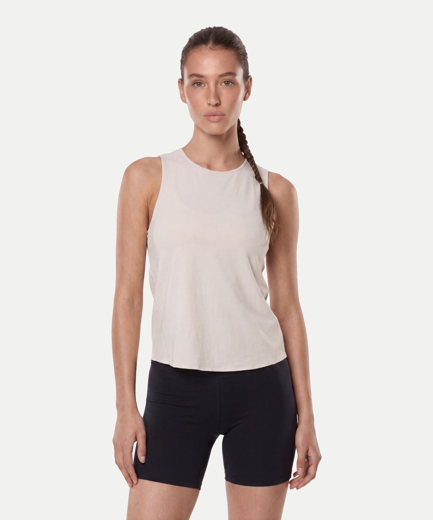 Camiseta Para Mujer Crema