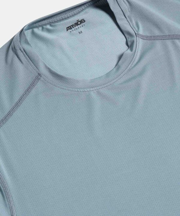 Camiseta Para Hombre AzulMedio image number null