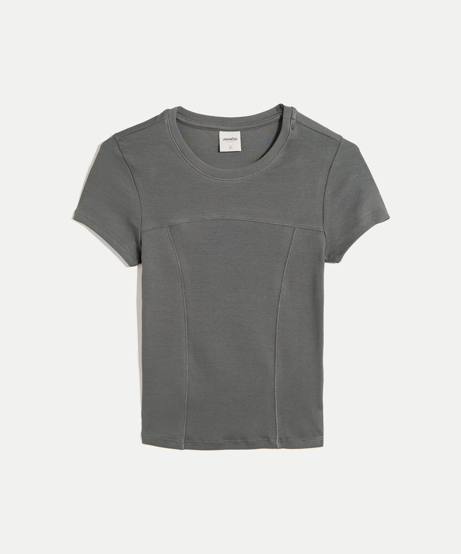 Camiseta Para Mujer Gris