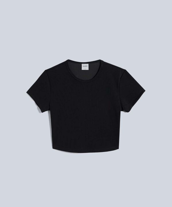 Camiseta Para Mujer Negro
