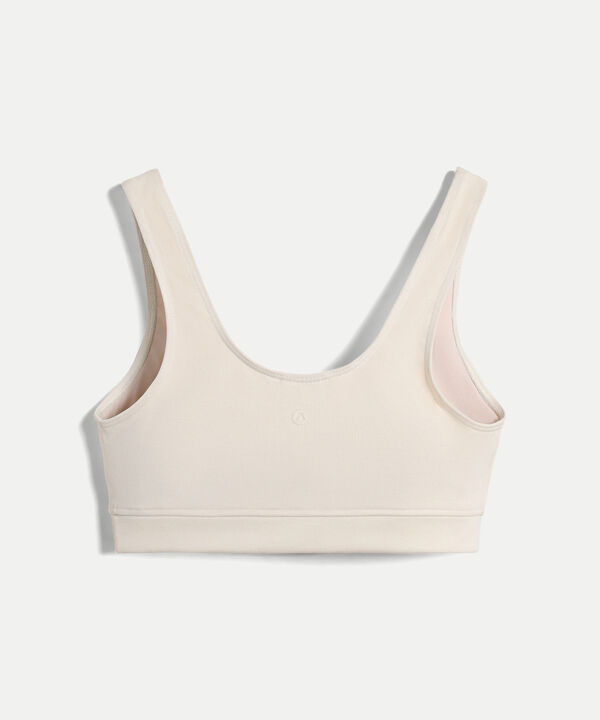 Top Para Mujer Crema image number null